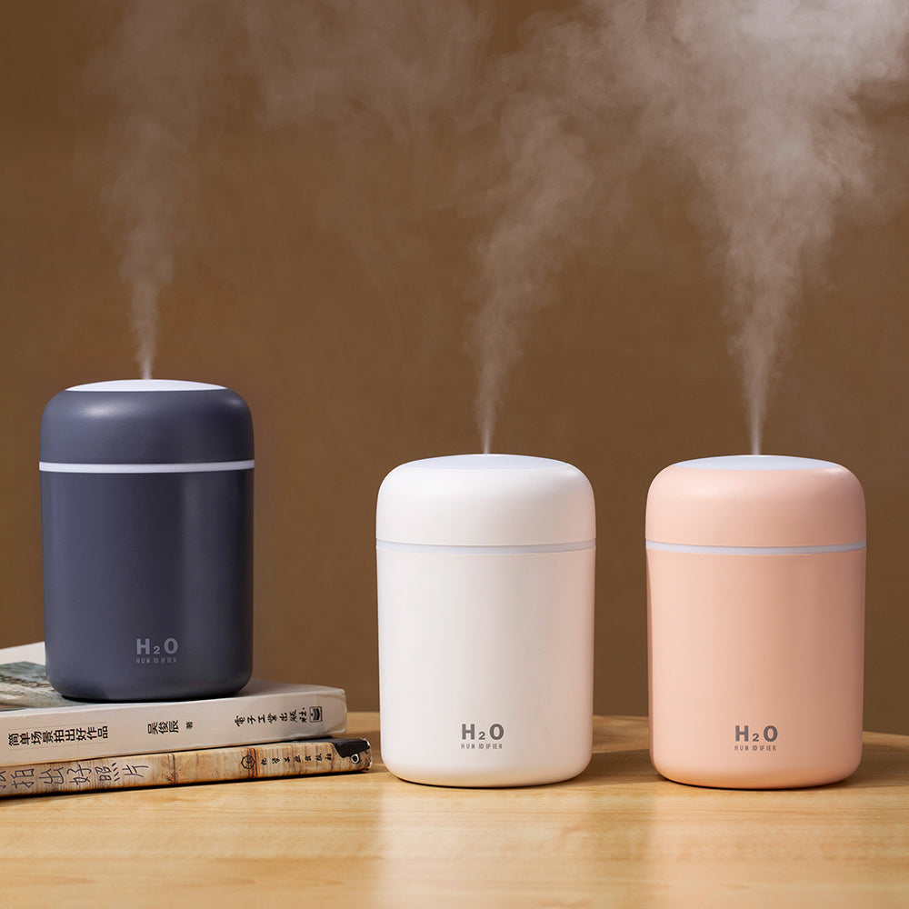 Home Car Charging Colorful Air Humidifier Usb Water Replenishment