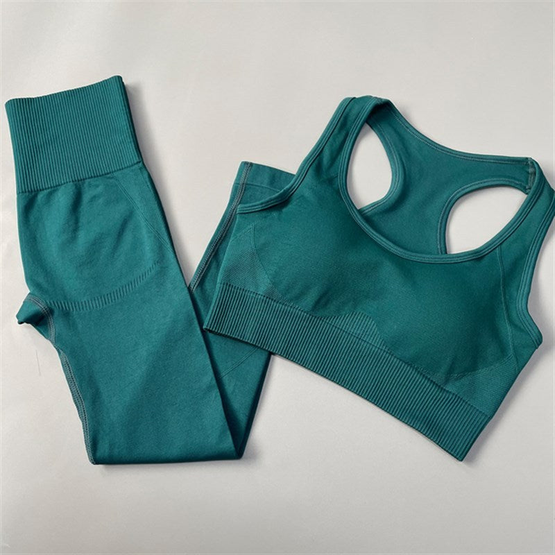 Women's Seamless Exercise Yoga Suit