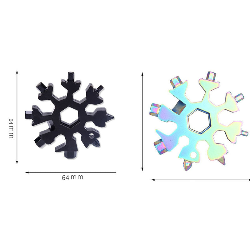 Combinación de tarjeta de herramientas multifunción Snow 18 en uno