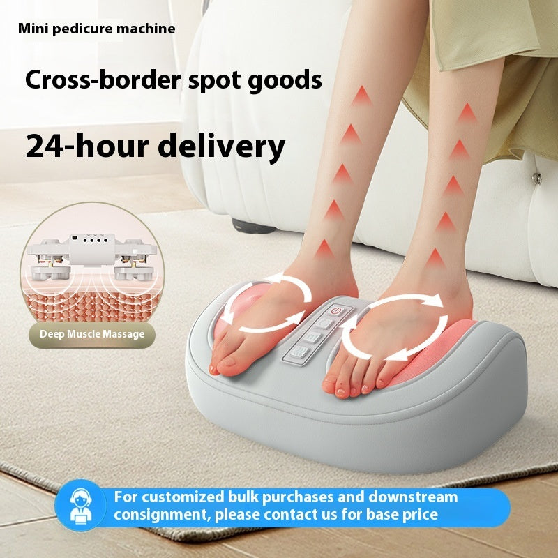 Cross-border Foot Massager Mini Heating Hot Compress Massager Sole Multifunctional Calf Sole Foot Leg Massage Machine