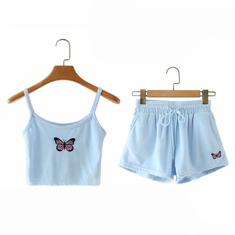 Summer embroidery sling set