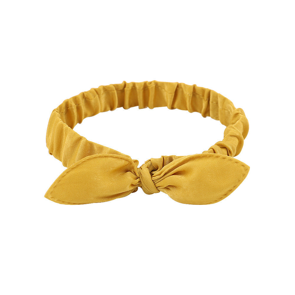 All-match Satin Headband With Wide Side Hair And Headband