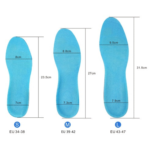 Silicon Gel Insoles Foot Care for Plantar Fasciitis Heel Spur Running Sport Insoles Shock Absorption Pads Arch Orthopedic Insole