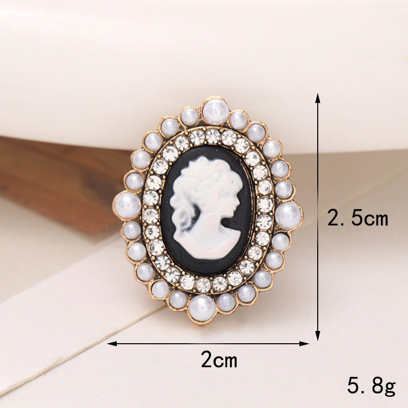 Jeans Button Hole Shoes Diy Accessories Bright Crystal Classic Style Ornament Accessories Upper Pearl Flower