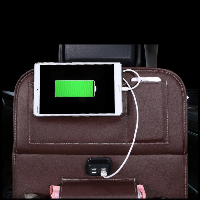 Charging Car Storage Bag Seat Hanging Bag