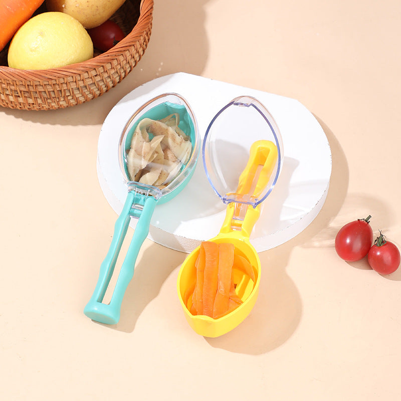 Kitchen Household Covered Storage Type Peeler Kitchen Gadgets