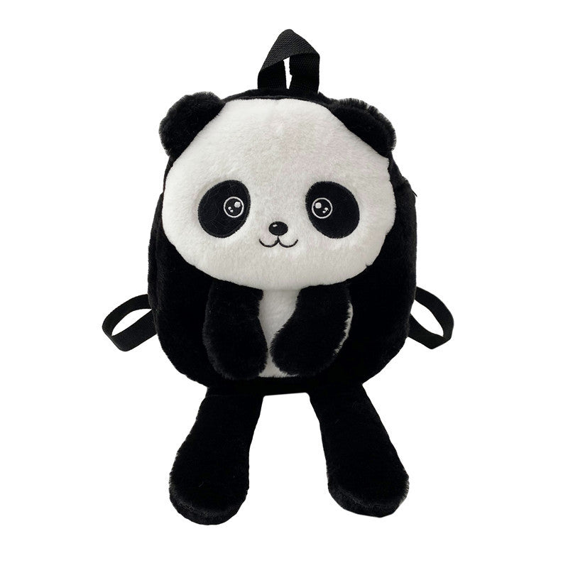 New Children's Personalized Panda Backpack All-match And Cute