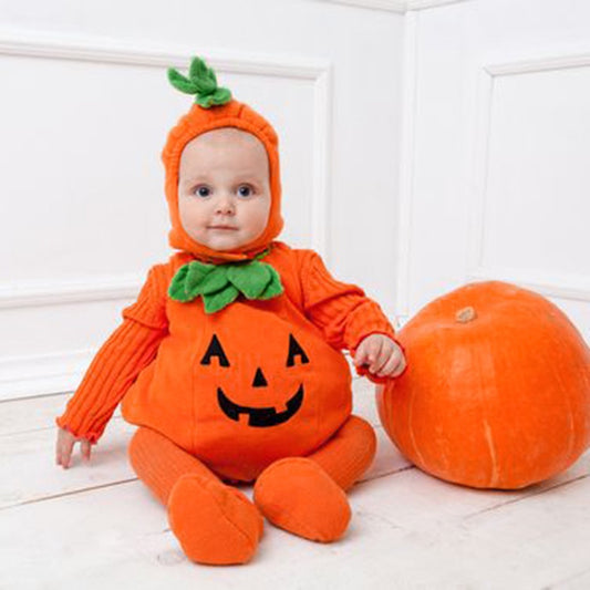 Ropa de bebé moda Cosclothes disfraz de Halloween calabaza Cosplay mono de Halloween