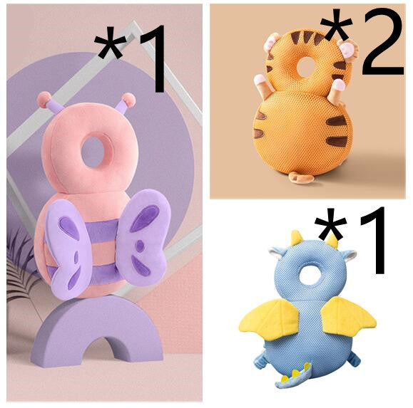 Baby Toddler Headrest Child Protection Baby Head Protection Cushion Cute Angel Wings