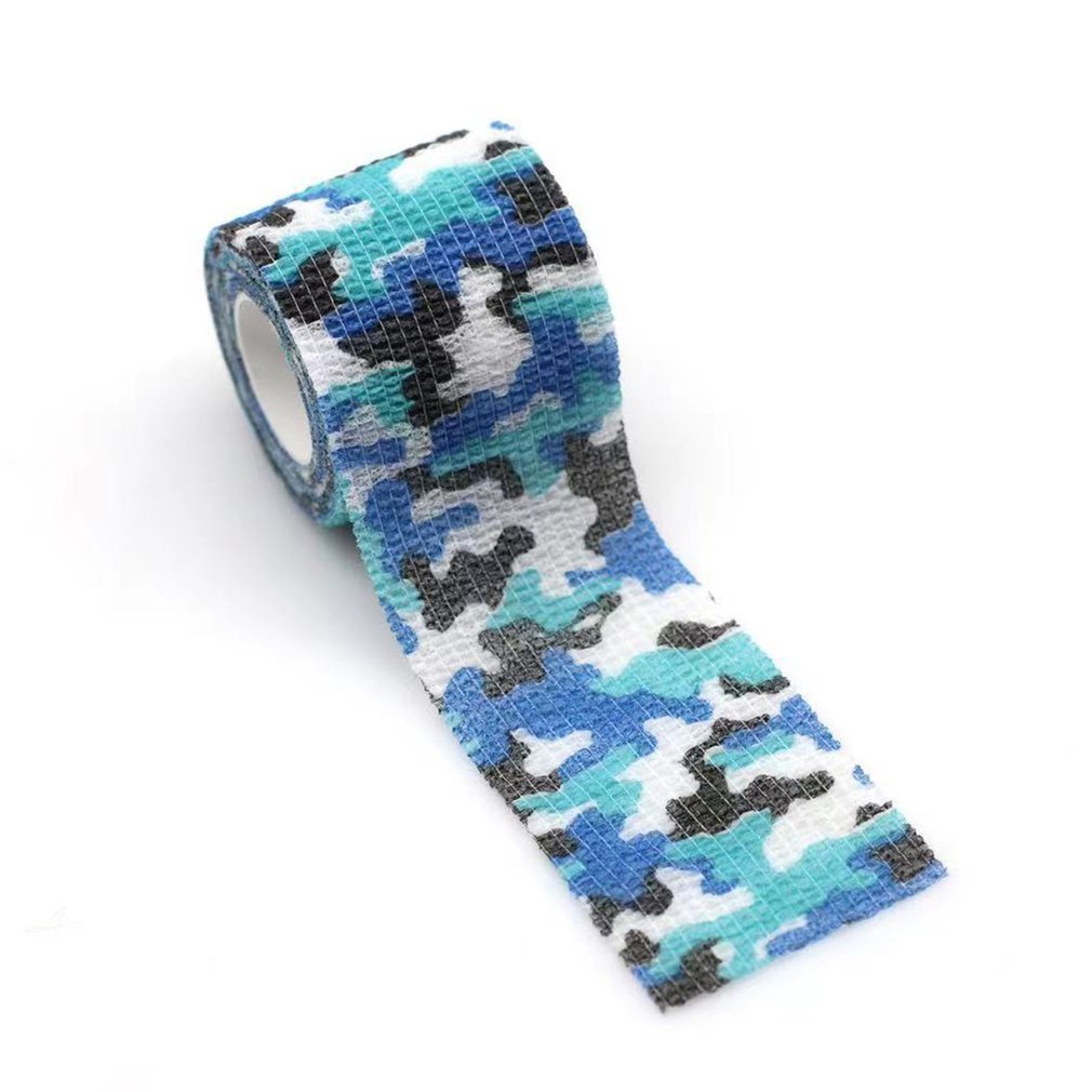 Non-woven Camouflage Bandage Hunting Camera Camouflage Tape Military Fans Telescopic Elastic Self-adhesive