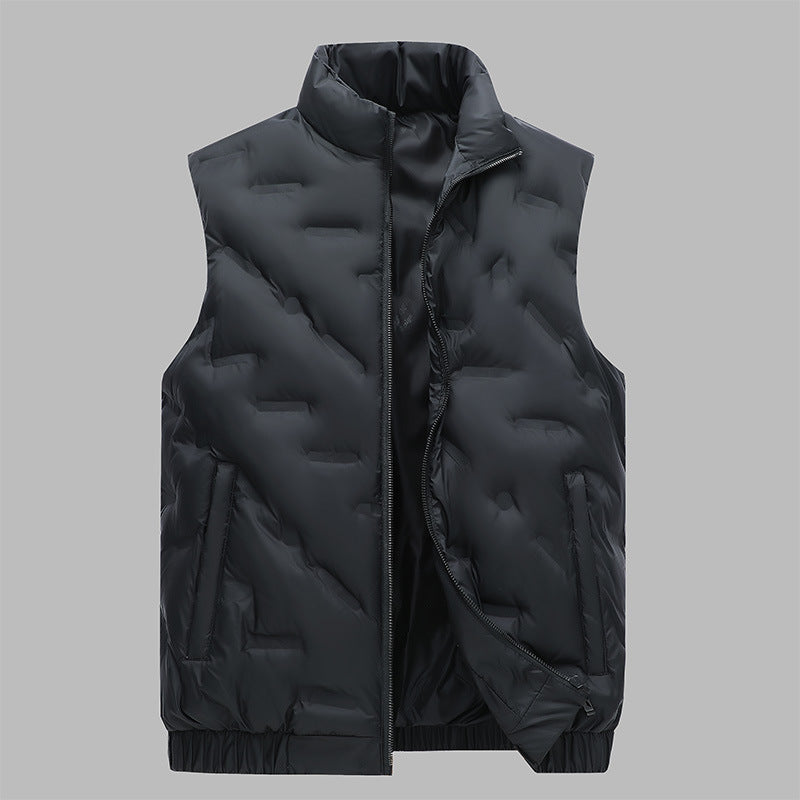 Warm Cotton Vest Male Thickening Exercise