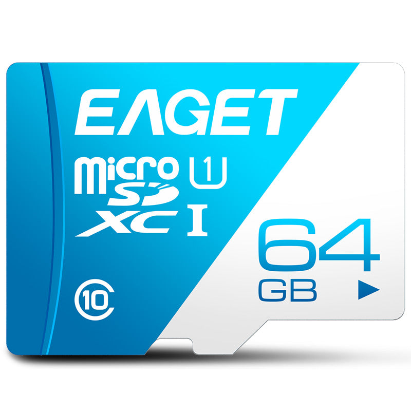 EAGET T1 Micro SD 卡 64GB 32GB 16GB 存储卡 128GB TF 卡 Class10 UHS-I 80MB S Microsd 存储卡适用于智能手机