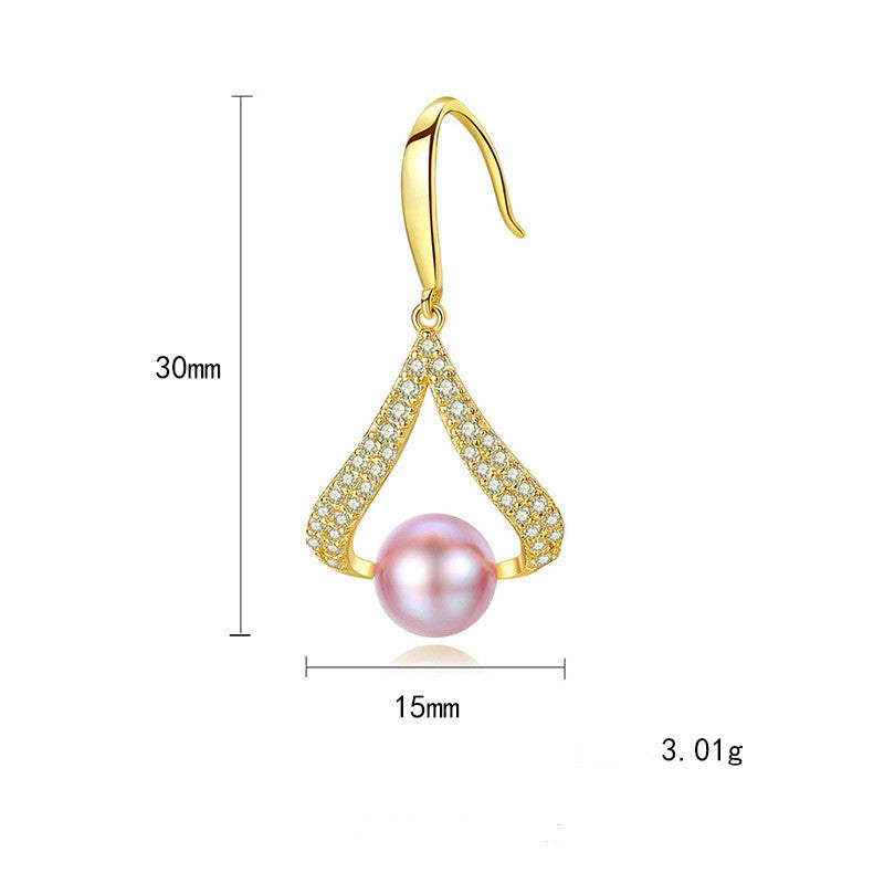 Electroplated 18K Gold And Silver Freshwater Pearls