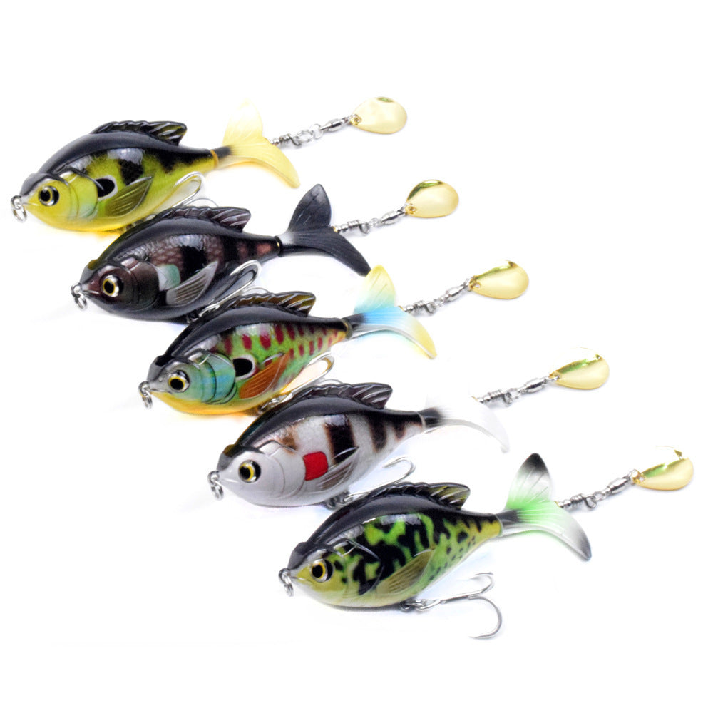 Tractor lure fishing lure