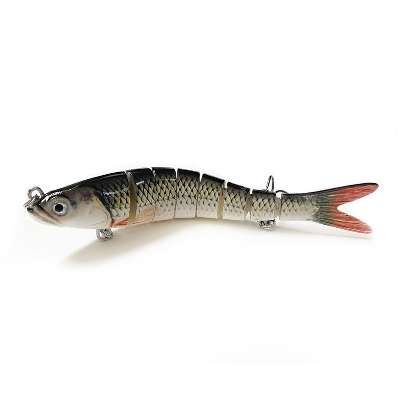 8-section Large Fake Long-range Throwing Lure Submerged Hard Fishing Bait