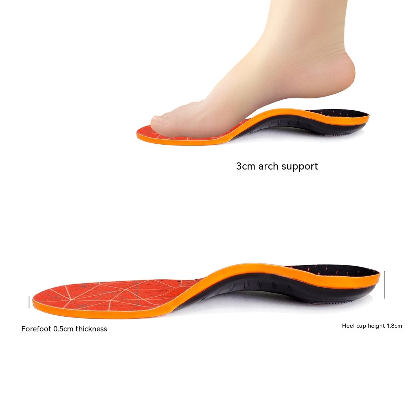 Flat Arch Support Orthopedic Insole