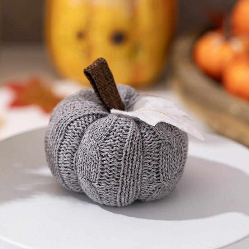 Thanksgiving Decorations Orange Pumpkin Pendant