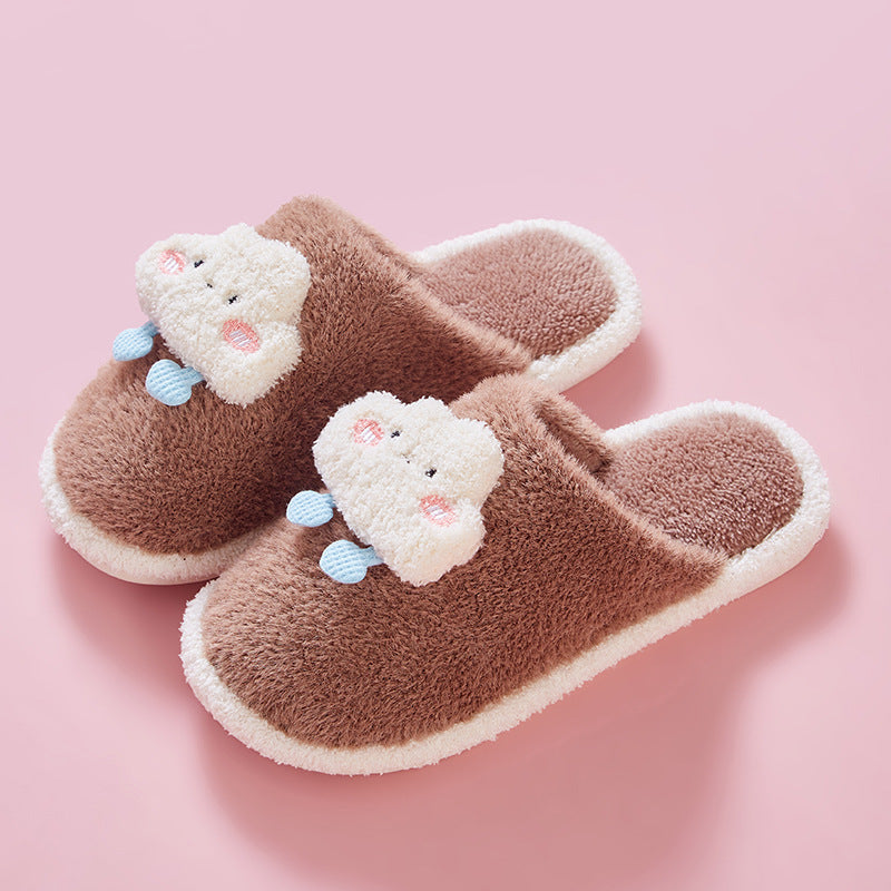 Clouds Couple Cotton Slippers Unisex Household Autumn And Winter Cartoon