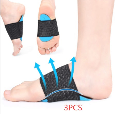 EVA Sports Foot Pad For Men And Women Flat Foot Arch Support Half Pad Inner And Outer Eight-shaped Orthopedic Foot Pad