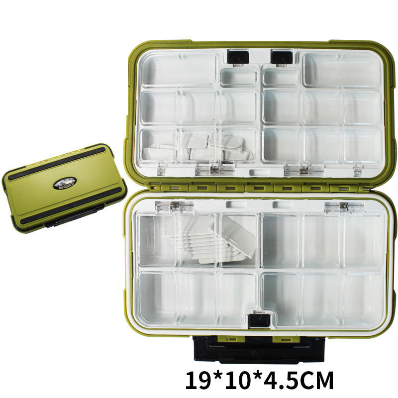 Fishing Supplies Double-layer Spring Accessory Box