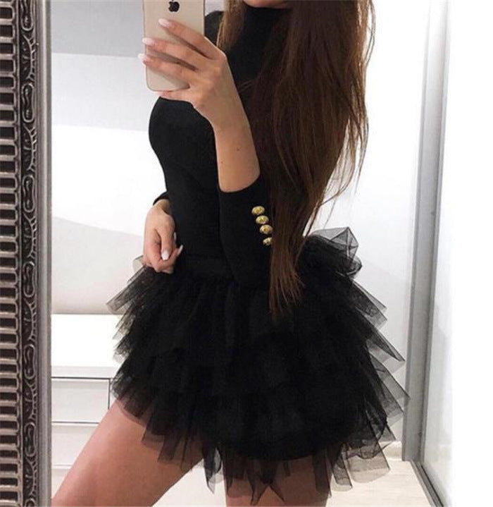 Winter Fashion Dress Pettiskirt