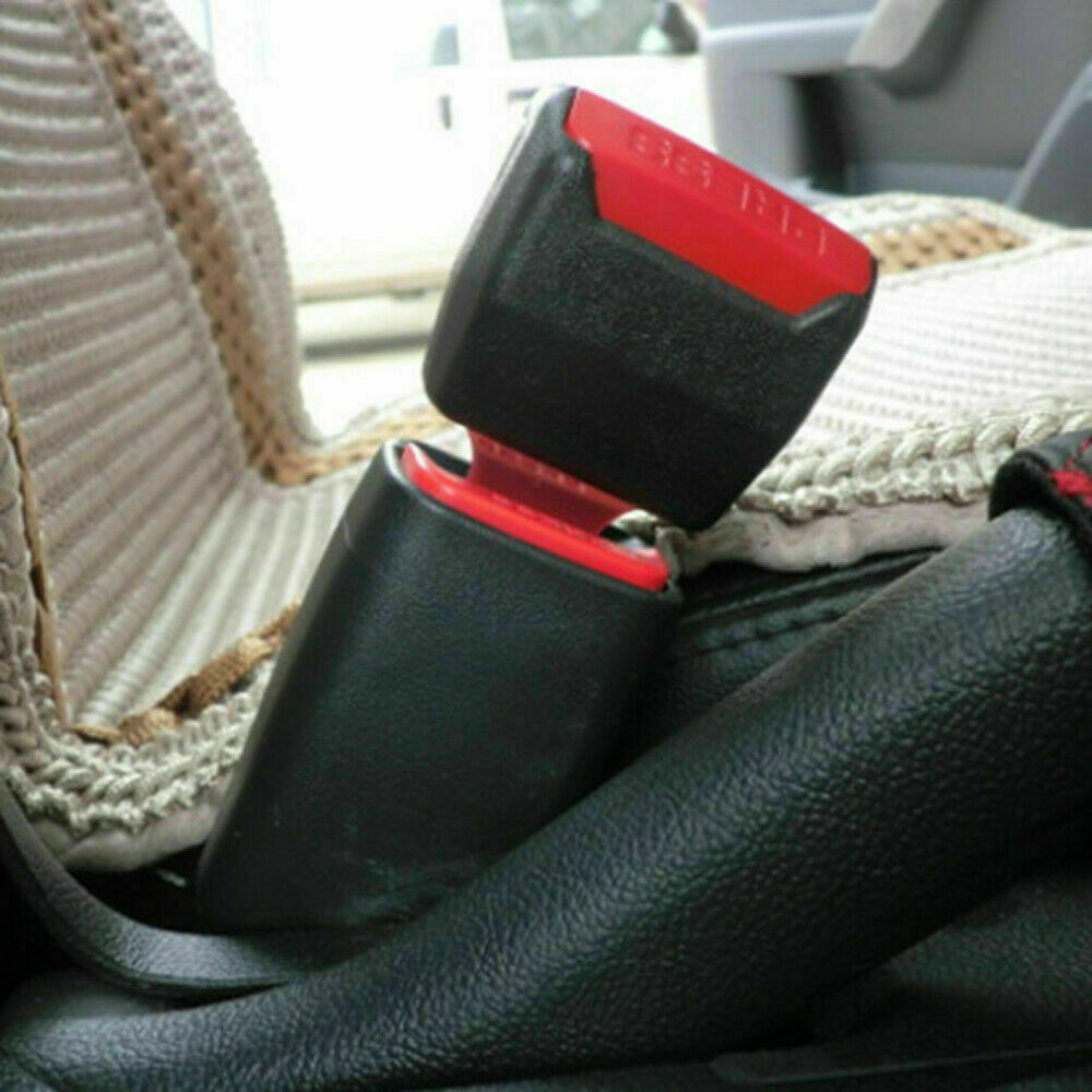 Hebilla Universal para cinturón de seguridad de coche, extensor de extensión, Clip, tapón de alarma automático, adaptador de asiento, 2 uds.