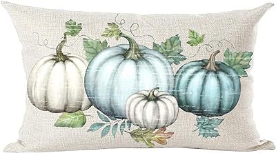 Cross-border Autumn Pumpkin Thanksgiving Pillow Cover Waist Pad Family 30x50cm Without Core