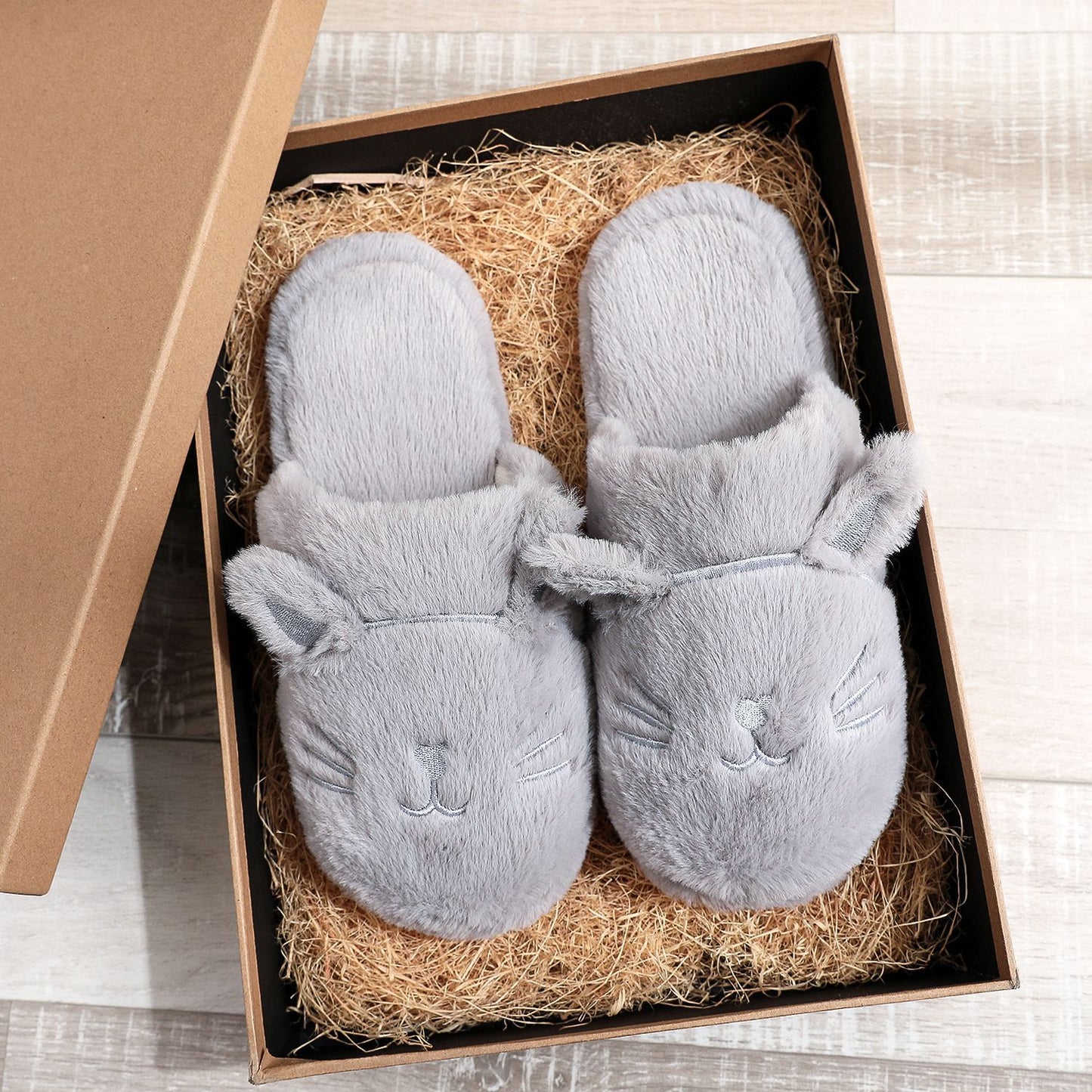 Jacquard Soft Bottom Noiseless Waterproof Bottom Slippers