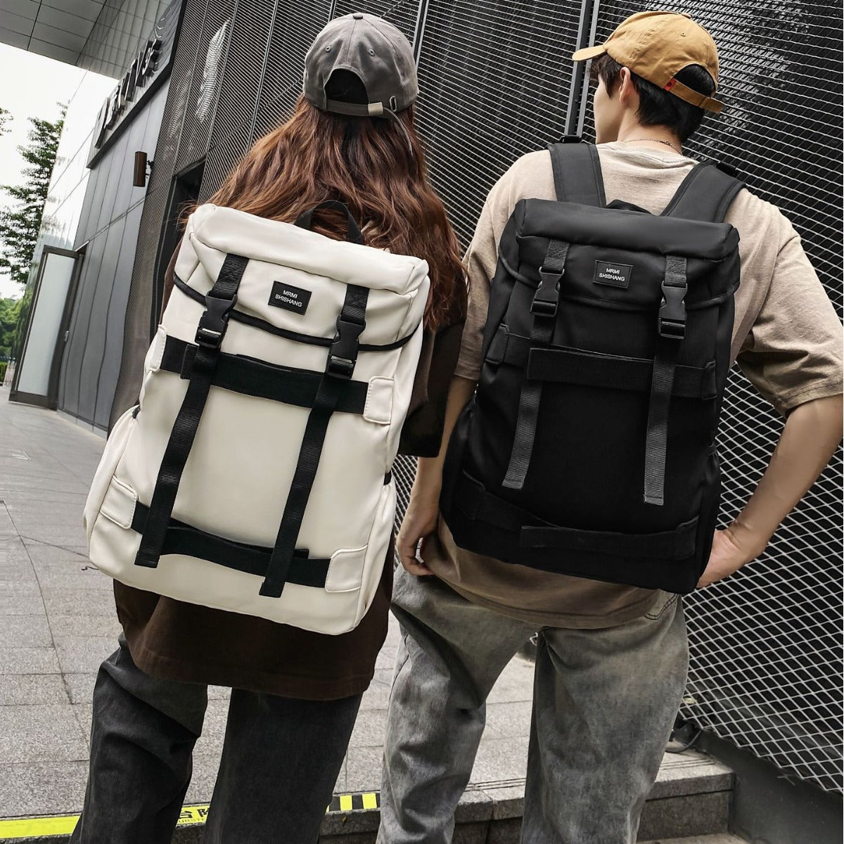 Nuevo Mochila multifuncional de moda urbana para exteriores, mochila de viaje informal