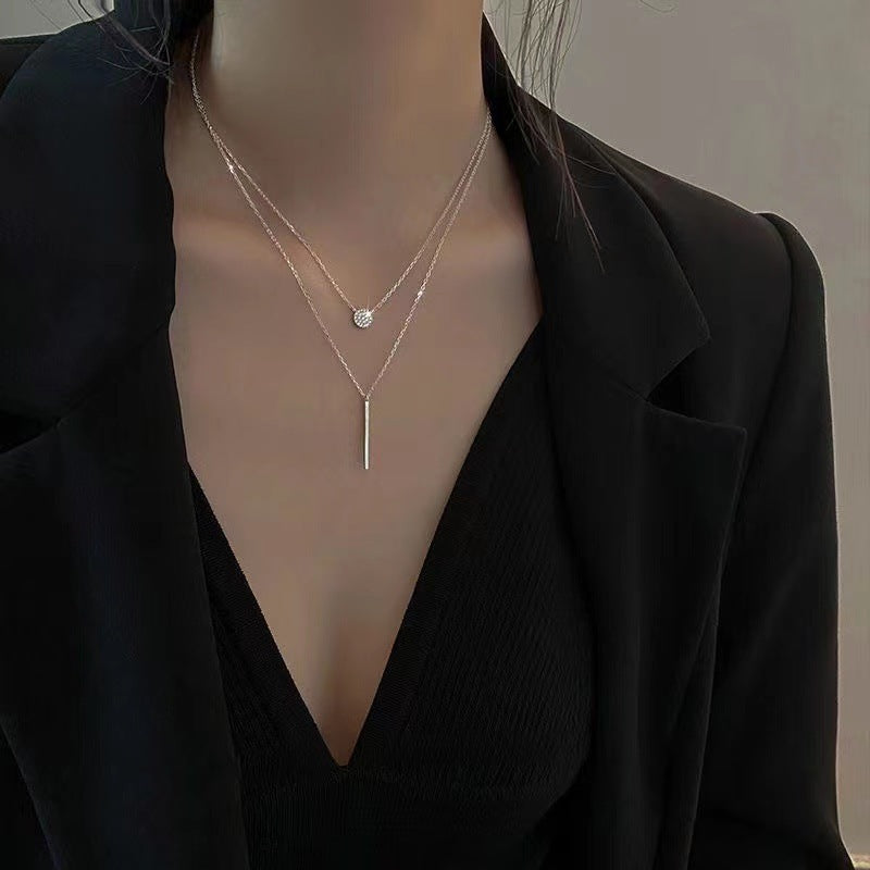 Elegant Double-layer Long Sweater Chain