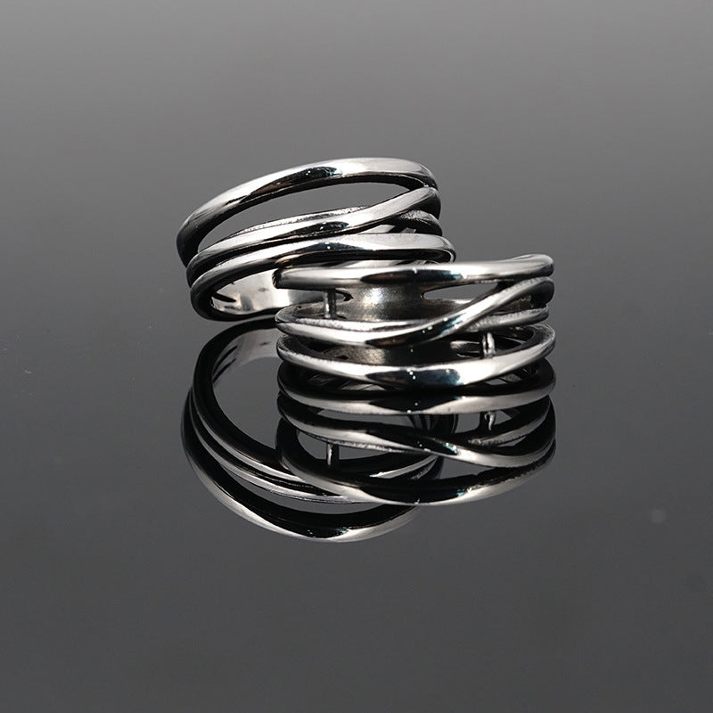 Male And Female Personality Fashion Forefinger Ring