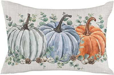 Cross-border Autumn Pumpkin Thanksgiving Pillow Cover Waist Pad Family 30x50cm Without Core