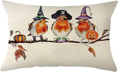 Cross-border Autumn Pumpkin Thanksgiving Pillow Cover Waist Pad Family 30x50cm Without Core