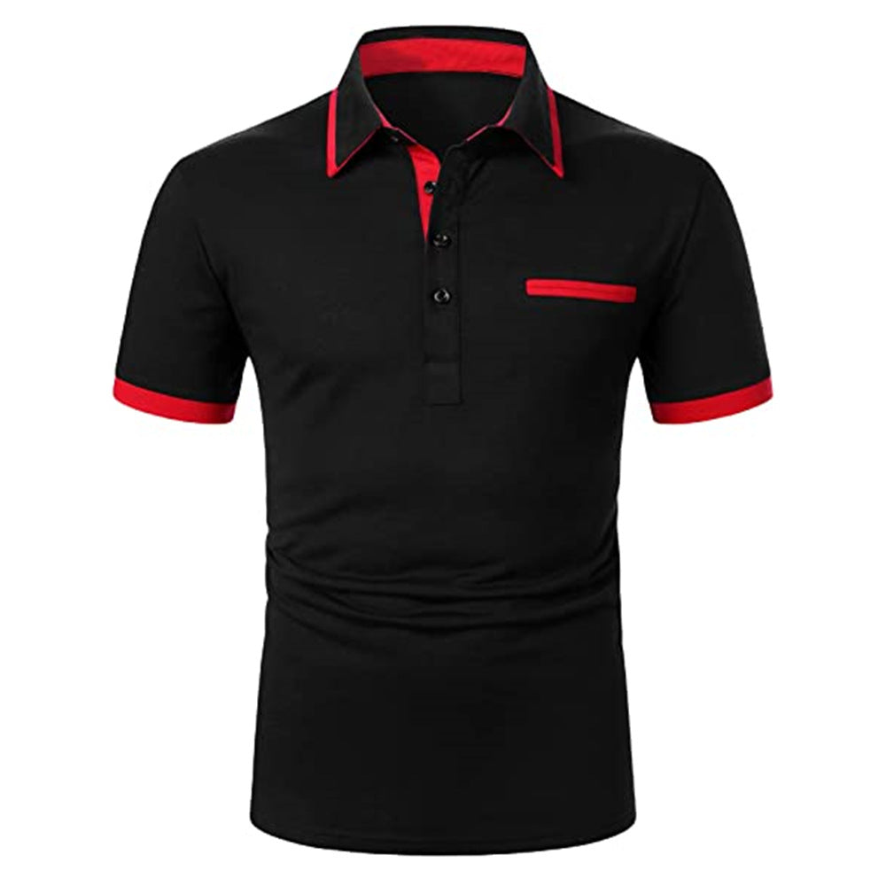 Jersey de manga corta para hombre Golf Jersey