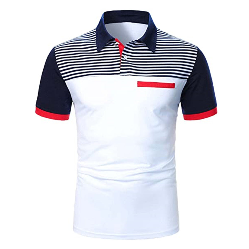 Jersey de manga corta para hombre Golf Jersey