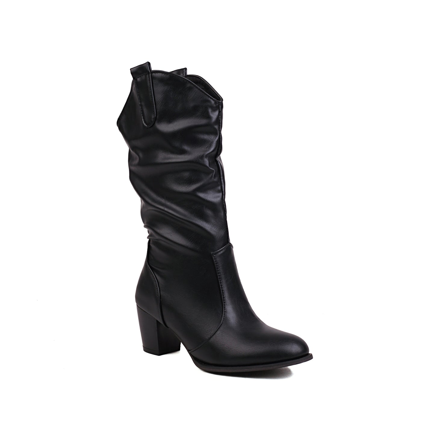 Simple Women's Fashion Leather Boots