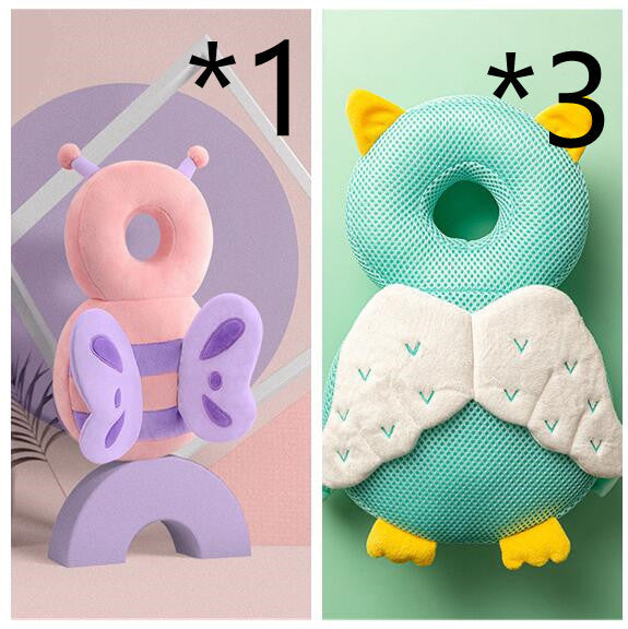 Baby Toddler Headrest Child Protection Baby Head Protection Cushion Cute Angel Wings