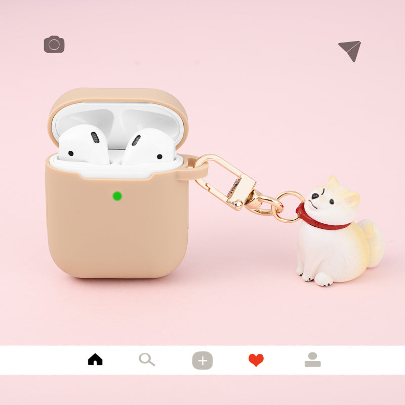 Cute Cure Refusal Dog Does Not Want To Walk Shiba Inu Headphone Case