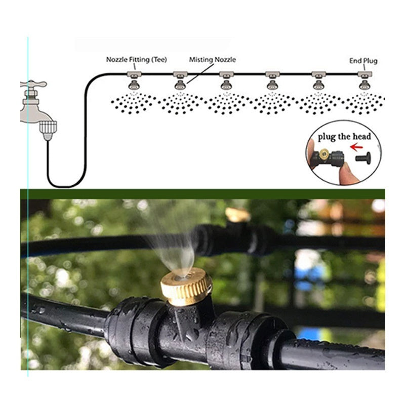 Garden Cooling Atomization Cooling System Set