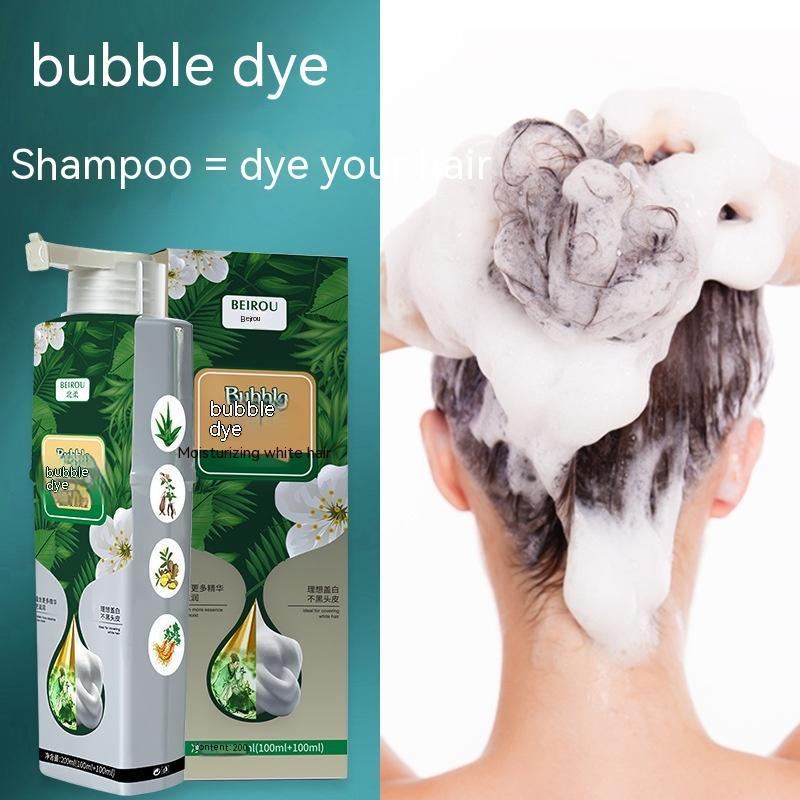 Bubble Hair Dye Herb Essence Does Not Hurt Scalp Does Not Hurt Hair