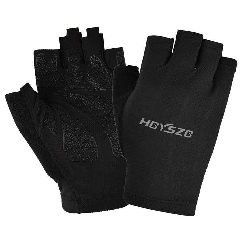 Guantes deportivos de medio dedo para ciclismo para hombre