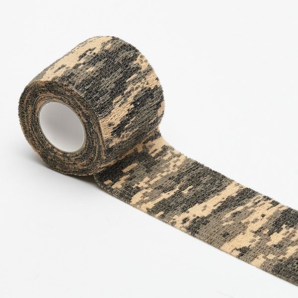 Non-woven Camouflage Bandage Hunting Camera Camouflage Tape Military Fans Telescopic Elastic Self-adhesive