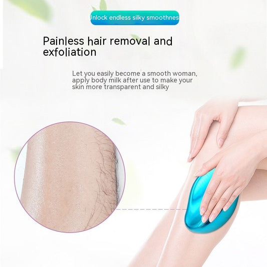 Women's Crystal Hair Remover Convenient Gentle Exfoliating Hair Removal Tool Grinder