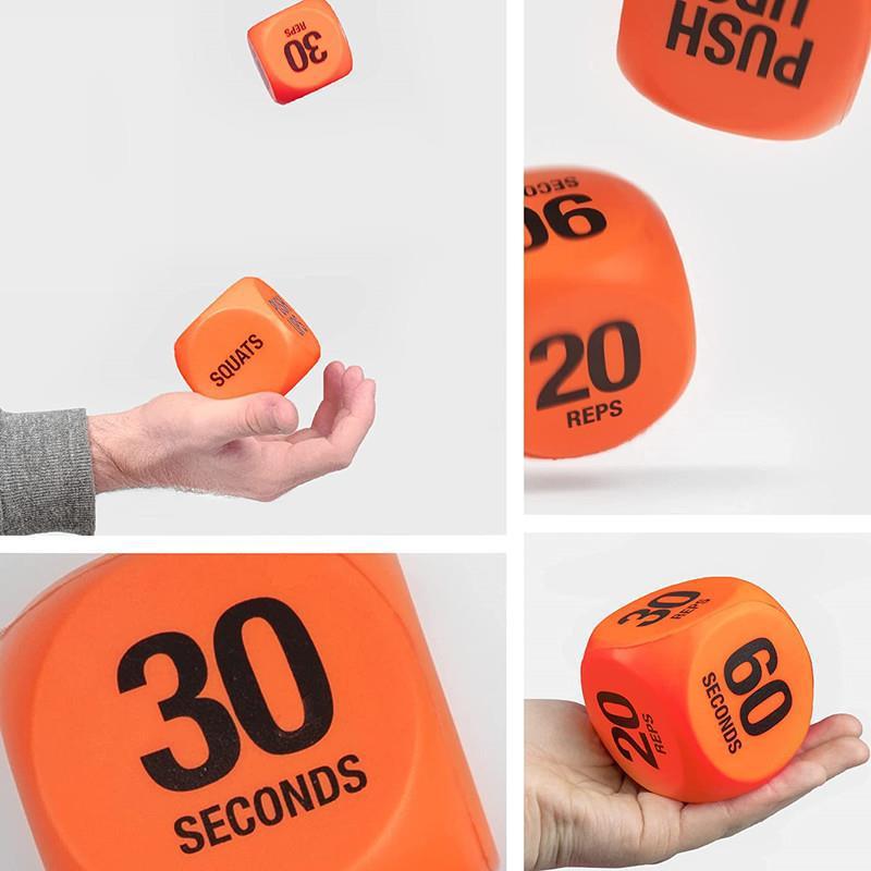 Fitness RY1051 Exercise Dice Exercise  Fitness Exclusive For Cross-border