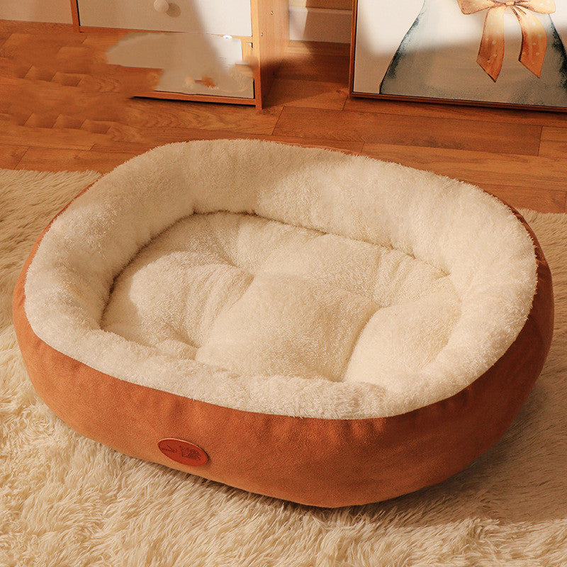 Winter Warm Dog And Cat Nest Winter Sleep Removable And Washable