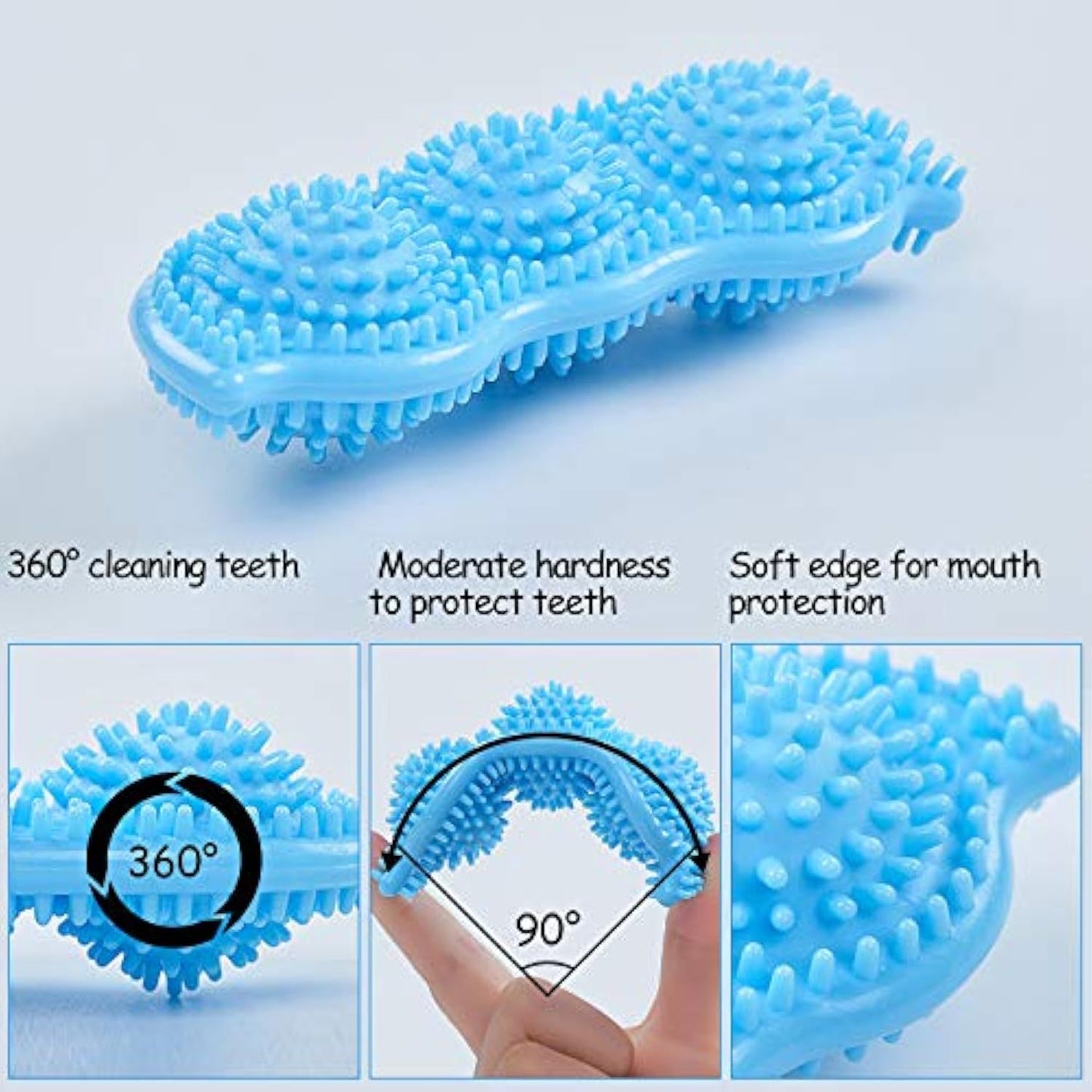 Puppy Chew Toys For Teething Puppies Teething Toys 360 Clean Pet Teeth Soothe Pain Of Teeth Growing Puppy Toys Small Dogs Medium Dog Suitable