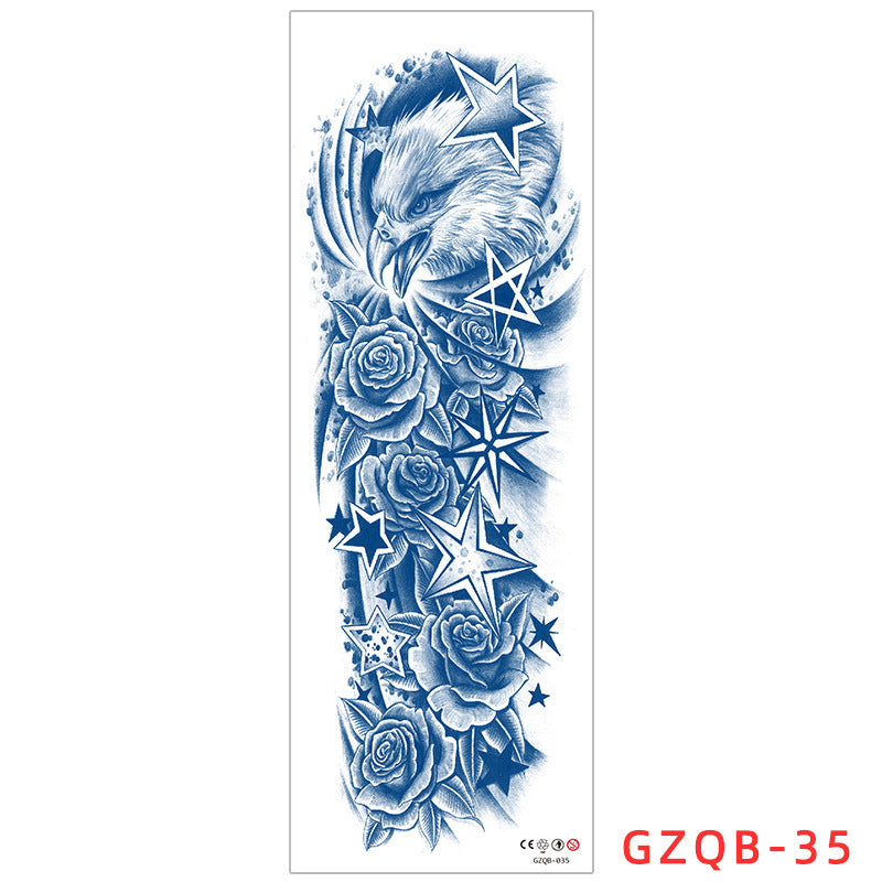 Herbal Tattoo Stickers Arm Big Picture Full Arm Stickers