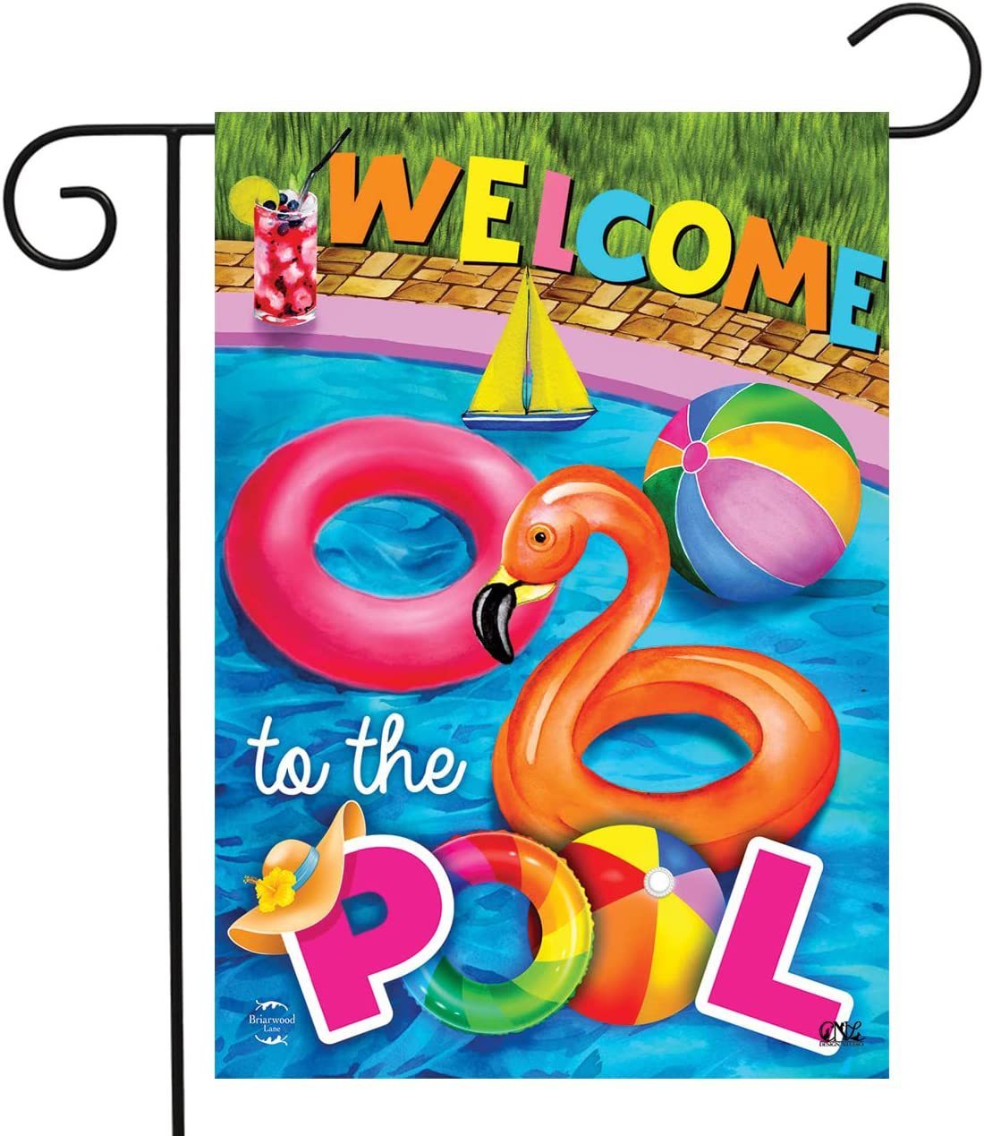 New Summer Holiday Garden Flag