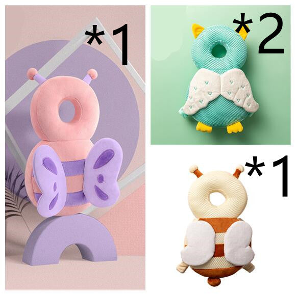 Baby Toddler Headrest Child Protection Baby Head Protection Cushion Cute Angel Wings