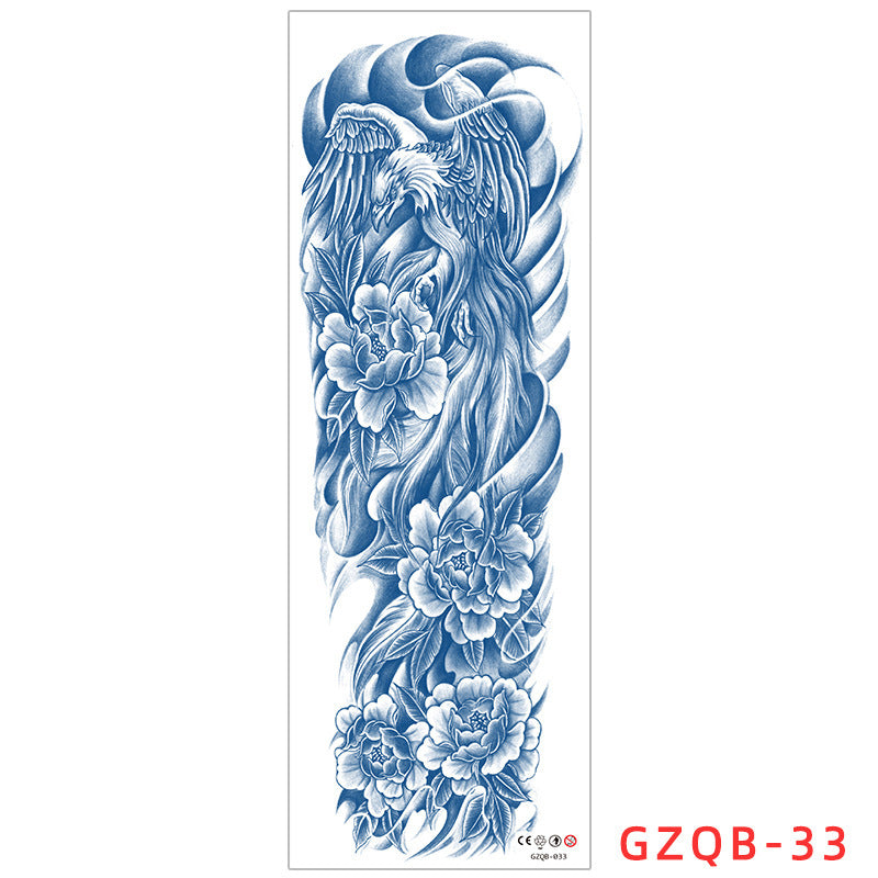 Herbal Tattoo Stickers Arm Big Picture Full Arm Stickers